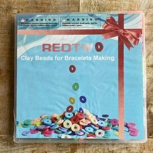 NWT Clay bead bracelet set